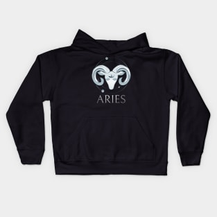 Aries Zodiac Sign Kids Hoodie